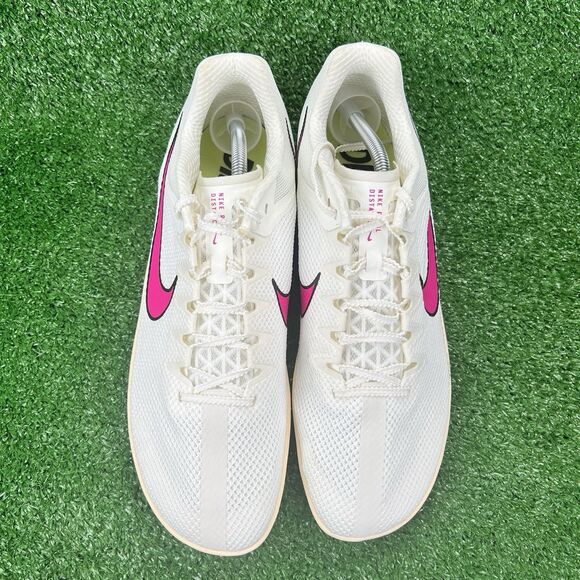 Nike Zoom Rival Track Field Distance Men's 12.5 Cleats w/ Spikes Pink DC8725-101 - Picture 7 of 17